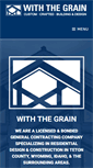 Mobile Screenshot of buildwiththegrain.com